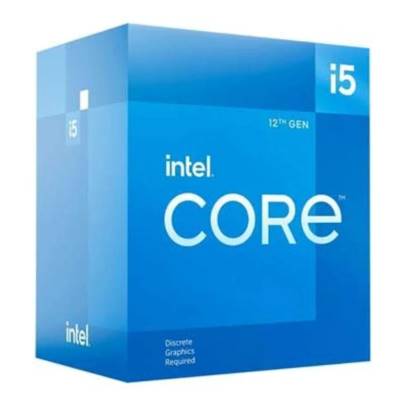 CPU CORE I5-12400F S1700 Kutu/2.5G BX8071512400F S RL4W IN ürün görseli 1