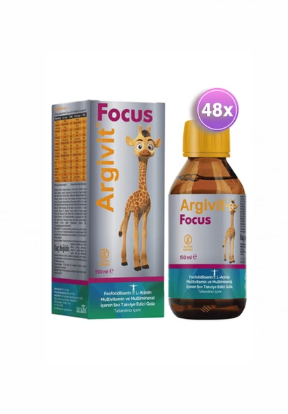 Argivit Focus 150 ml 48 Adet ürün görseli 1