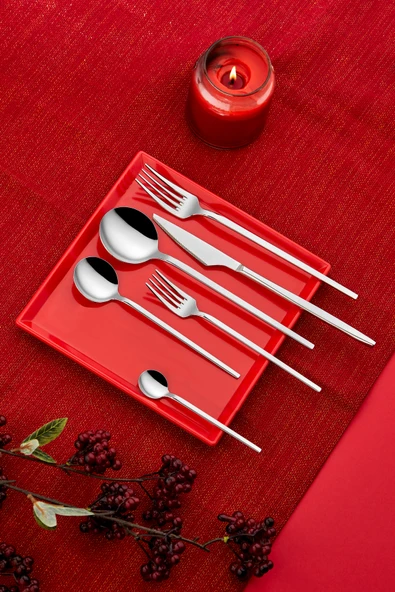 İmmo Home ARİS 72 PARÇA ÇATAL KAŞIK BIÇAK SET ürün görseli 1
