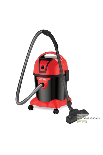 AVESTA TEMPO SESSİZ MOTOR ISLAK KURU TOZ TORBALI SÜPÜRGE 2200W ürün görseli 1
