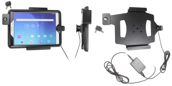 Otterbox Defender Serisi Kılıflı Samsung Galaxy Tab A 9.7 için kalıcı kurulum için şarj işlevli BRODIT aktif tutucu ürün görseli 1