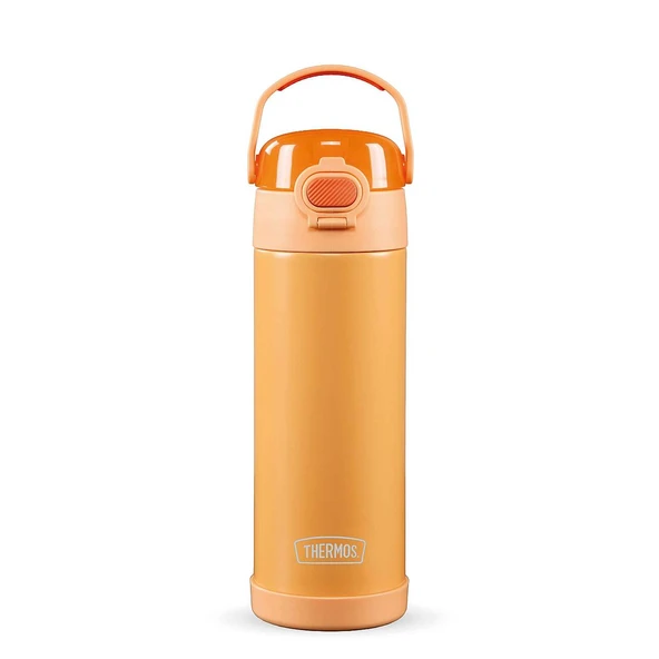 Thermos F422 Funtainer Çocuk Pipetli Termos 0,47L Neon Orange 024368 ürün görseli 1
