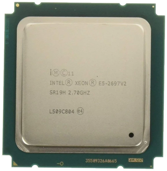 PC Sunucusu ve Parçaları Intel Xeon E5-2697 v2 SR19H 2,70 GHz 30 M 12 Çekirdekli LGA2011 CPU İşlemci (Yenilenmiş Sertifikalı) ürün görseli 1