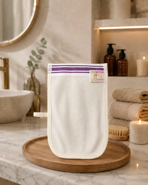 2 Li Kadir Güler Floş Orta Sert Hamam Banyo Kesesi ürün görseli 1