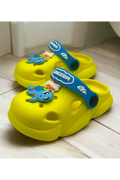 MCASERING Bebek Çocuk Yazlık Eva Rahat Taban Cros Model Terlik ürün görseli 1