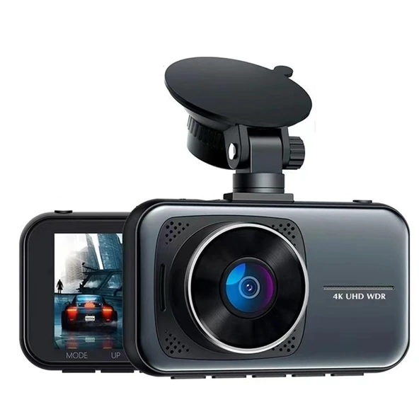 3,94" Ekranlı 4K Araç Kamerası/Ön ve Arka/170° Geniş Açı Görüşlü Araç Kamerası/Gece Görüşü/Park İzleme/G-Sensor Araç Kamerası Ön ve Arka ürün görseli 1