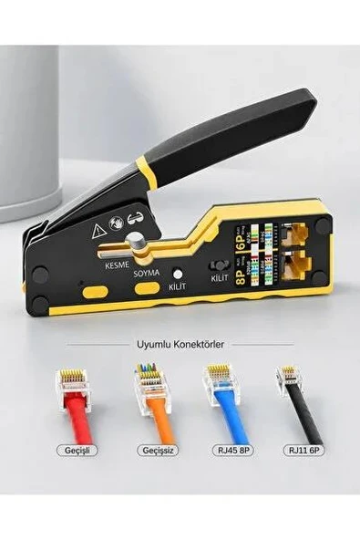 SGS 2066 NETWORK KABLO PENSESİ 3 İN 1 ürün görseli 1