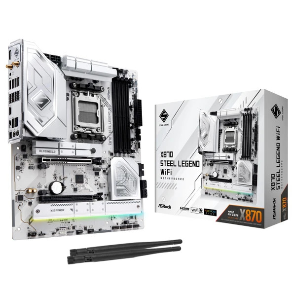 ASRock X870 St Ayak WiFi 90-MXBPJ0-A0UAYZ ürün görseli 1