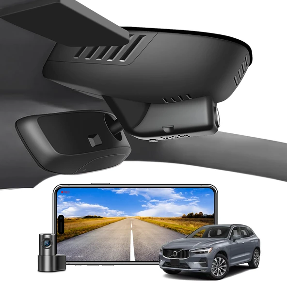 Volvo için Mangoal Ön 4K ve Arka 1080P Araç Kamerası Özel ürün görseli 1