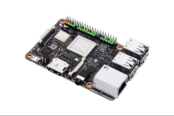 ASUS Tinker Board R2.0 tek kartlı bilgisayar (ARM tabanlı, RK3288 işlemci, 2 GB LPDDR3 bellek, Mali-T764, DSI MIPI) ürün görseli 1