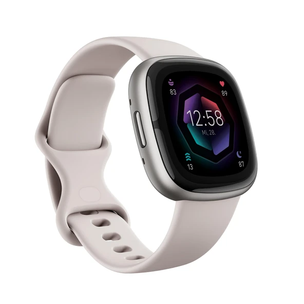 Google Fitbit Sense 2, gri - kadınlar/erkekler için akıllı saat - entegre GPS ve telefon fonksiyonlu spor saati, stres yönetimi, EKG ve uyku analizi ile fitness takibi, Android/iOS ile uyumlu ürün görseli 1