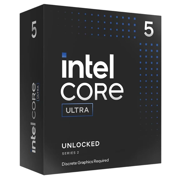 Intel® Core™ Ultra 5 masaüstü işlemci 245KF 14 çekirdek (6 P çekirdeği + 8 E çekirdeği) 5,2 GHz'e kadar ürün görseli 1