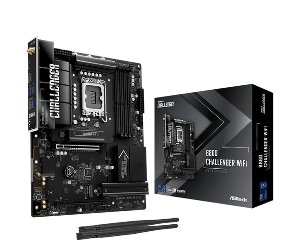 MB ASRock Intel 1851 B860 Challenger WiFi ürün görseli 1