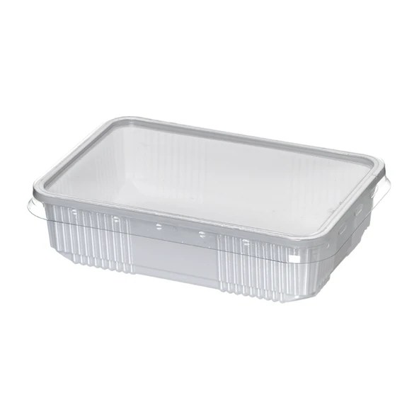 ŞeyliŞeyler - Şeffaf Kapaklı Kaymak Kabı 250 cc 50 Adet ürün görseli 1