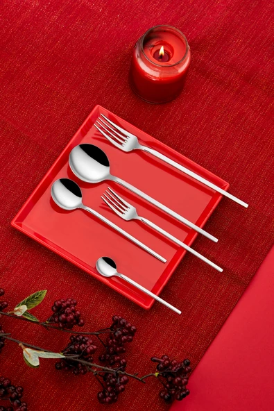 İmmo Home ARİS 30 PARÇA ÇATAL KAŞIK SET ürün görseli 1
