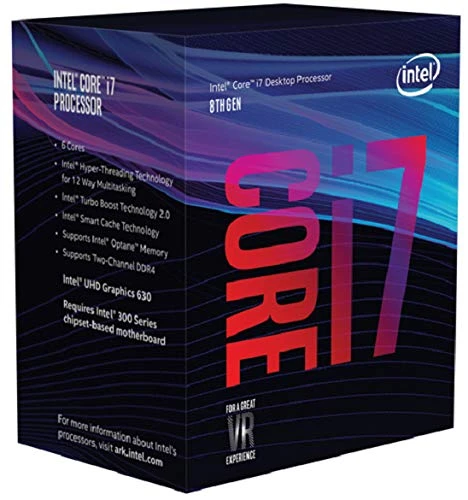 Intel Core i7-8700 3,20 GHz 12 MB Akıllı Önbellek - İşlemciler (8. nesil Intel® CoreTM i7, 3,20 GHz, LGA 1151 (H4 yuvası), PC, 14 nm, i7-8700) ürün görseli 1
