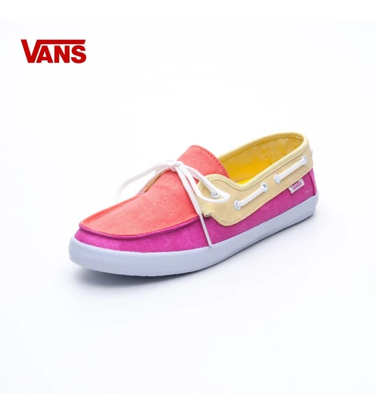 Vans Chauffette Pembe Açık Pembe Krem Kadın Ayakkabısı Vse9C6N ürün görseli 1