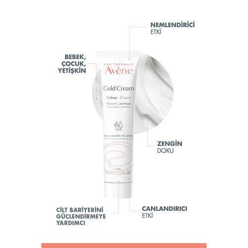Avène Cold Cream 40 ml - Resim 2