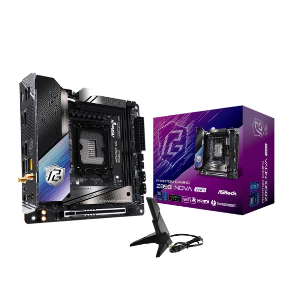 ASRock Z890I NOVA W I 90-MXBPN0-A0UAYZ ürün görseli 1