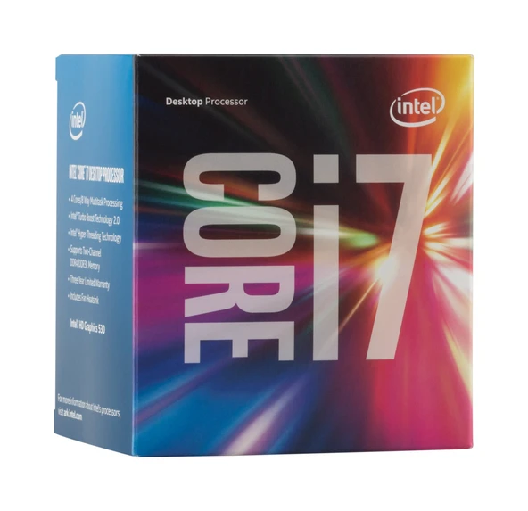Intel Kutulu Core I7-6700 FC-LGA14C 3,40 GHz 8M İşlemci Önbelleği 4 LGA 1151 BX80662I76700 (yenilendi) ürün görseli 1