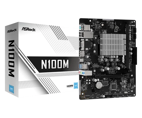 ASRock mb Intel n100m ürün görseli 1