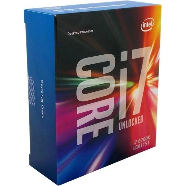 6. Nesil Intel Core i7-6700K işlemci (Turbo Boost Teknolojisi 2.0, 8 MB Akıllı Önbellek ile 4,20 GHz'e kadar) ürün görseli 1