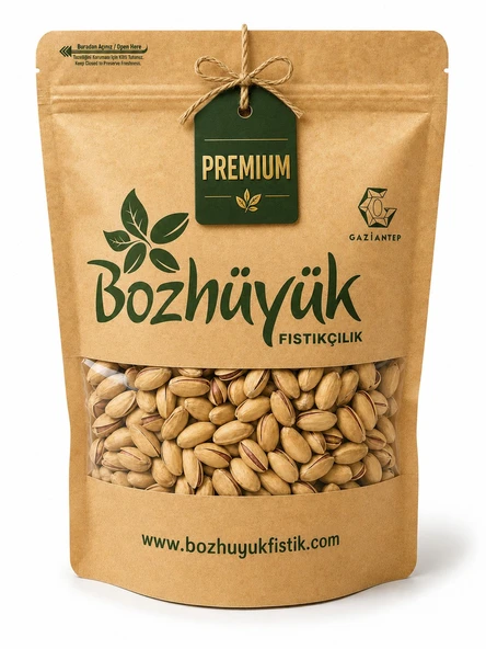 BOZHÜYÜK FISTIKÇILIK Tuzlu Kavrulmuş Antep Fıstığı (PREMIUM) 1 KG ürün görseli 1