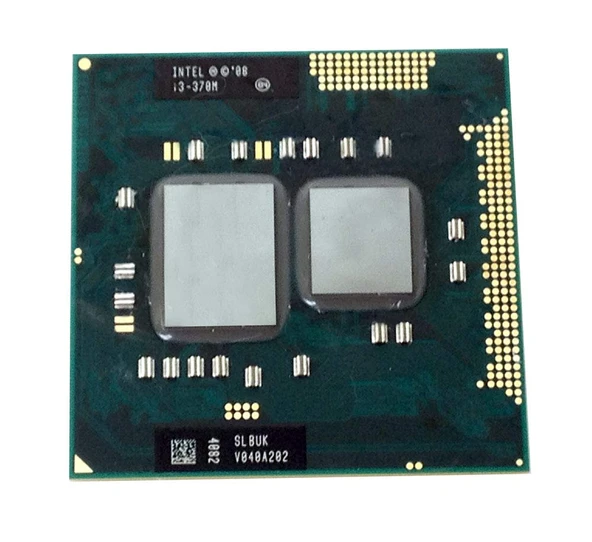 Intel Slbuk Core I3 Mobil I3-370m Dizüstü Bilgisayar CPU Soketi G1 2.4ghz 3mb İşlemci ürün görseli 1