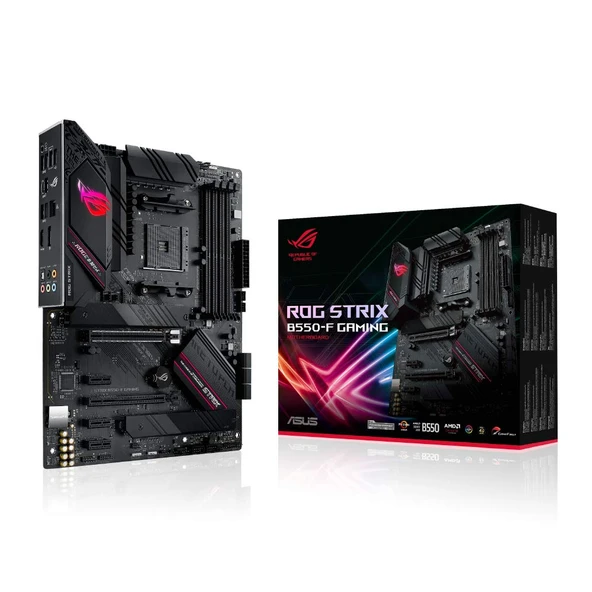 ASUS ROG Strix B550-F Oyun Anakart Soketi (PC) AMD AM4 Form Faktörü (Ayrıntılar) ATX Anakart Çipsa ürün görseli 1
