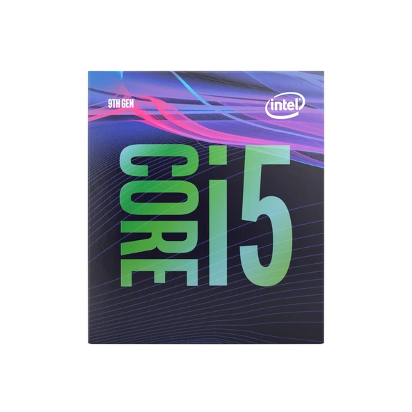 Intel Core i5-9500 Masaüstü İşlemci, 6 Çekirdek, 4,GHz'e kadar, LGA1151 300 Serisi, 65W (BX80684I59500) ürün görseli 1