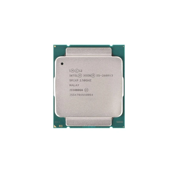 SR1XP – INTEL XEON İŞLEMCİ E5-2680V3 2,50GHz 30M 12 çekirdekli, 120W M1 ürün görseli 1