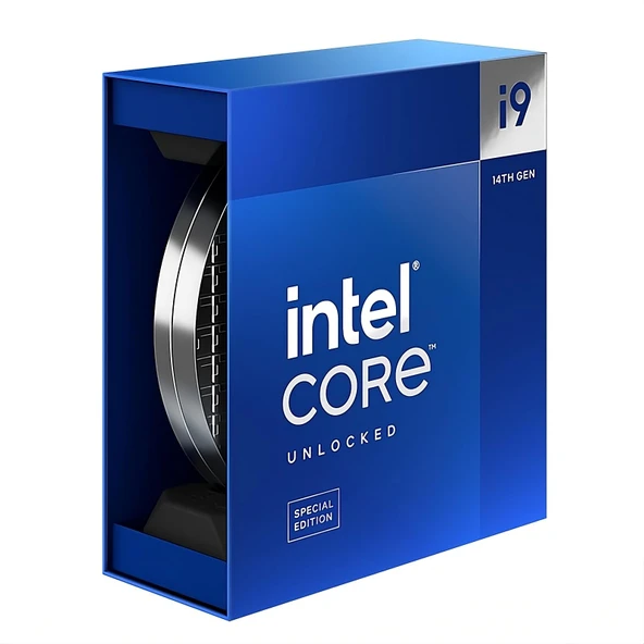 Intel® Core™ i9 masaüstü işlemci 14900KS 24 çekirdek (8 P çekirdeği ve 16 E çekirdeği) 36 MB önbellek, 6,2 GHz'e kadar ürün görseli 1