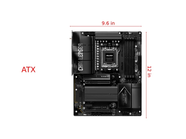 X870E Challenger WiFi (AM5) (D) - Resim 2