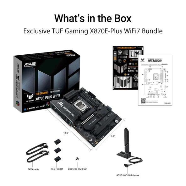 TUF Gaming X870E-PLUS WIFI7 AMD - Resim 6