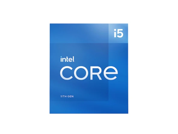 Intel® Core™ i5-11600 11. nesil masaüstü işlemci (temel saat hızı: 2,8 GHz Tuboboost: 4,8 GHz, 6 çekirdekli, LGA1200) ürün görseli 1