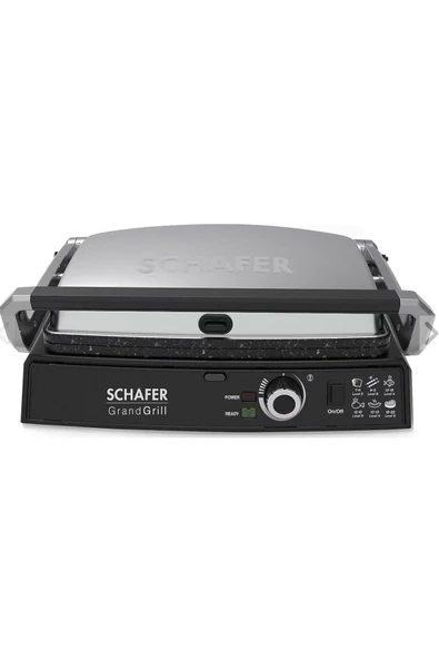 Schafer Inox Grand Grill Tost Ve Izgara Makinesi ürün görseli 1