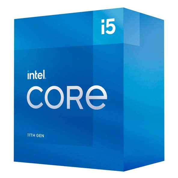 Intel Core i5-11500 11. nesil masaüstü işlemci (temel saat hızı: 2,7 GHz Tuboboost: 4,6 GHz, 6 çekirdekli, LGA1200) BX8070811500 ürün görseli 1