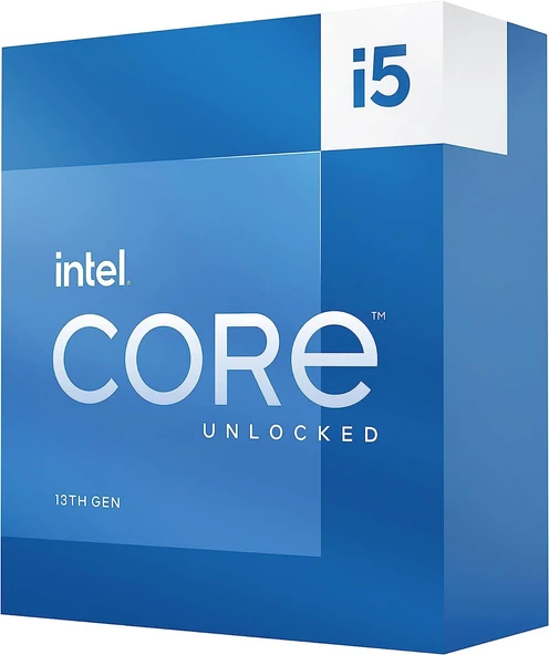 Intel Core i5-13600K masaüstü işlemci, 14 çekirdek (6 P çekirdeği ve 8 E çekirdeği) 24M önbellek, 5,1 GHz'e kadar ürün görseli 1