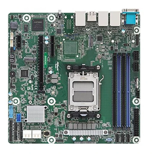 ASROCK B650D4U Daha fazla AMD B650 Express Emplacement AM5 Micro ATX Kartı ürün görseli 1