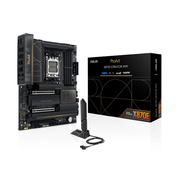 ASUS ProArt X870E-CREATOR WIFI - Anakart - ATX - Soket AM5 - AMD X870E ürün görseli 1