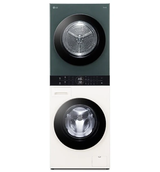LG Washtower W4W8BVKK2HM 1400 Devir 12 kg / 10 kg Kurutmalı Çamaşır Makinesi ürün görseli 1