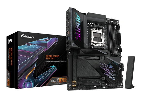 GIGABYTE X870E AORUS PRO ürün görseli 1