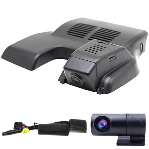 MG ZS ZX EZS ZST VS Astor 2018-2024 için Rufutle Dashcam Araba, 4K Araba DVR Araç Kamerası, Ön ve Arka Kamera ürün görseli 1