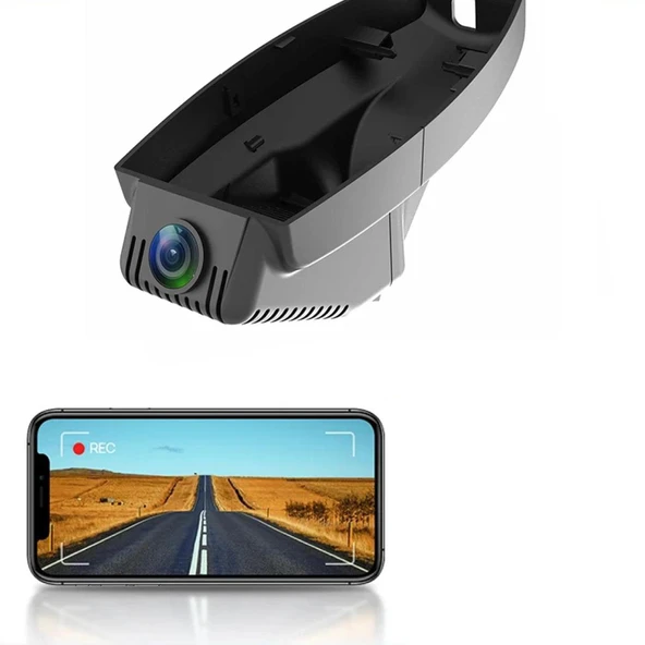 Rufutle Dashcam Araba BMW E60 E61 E65 E66 E70 E72 E83 E84 E88 E92 E93, 4K Dashcam Araba DVR Gece Görüş ile - Resim 6