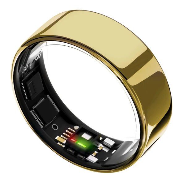 ULTRAHUMAN Ring AIR – Erkekler ve kadınlar için Akıllı Yüzük | Uyku, fitness, HRV takibi, stres analizi ve döngü izleme | ABONELİK YOK | 6 güne kadar pil ömrü | (Boyut 8) ürün görseli 1