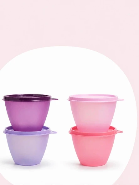 tupperware kavanoz 380 ml 4 lü ürün görseli 1