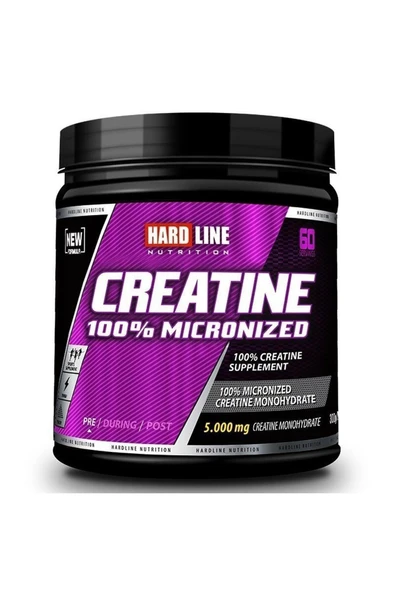 Hardline Nutrition Creatine 100% Micronized 5000 mg 300 gr ürün görseli 1