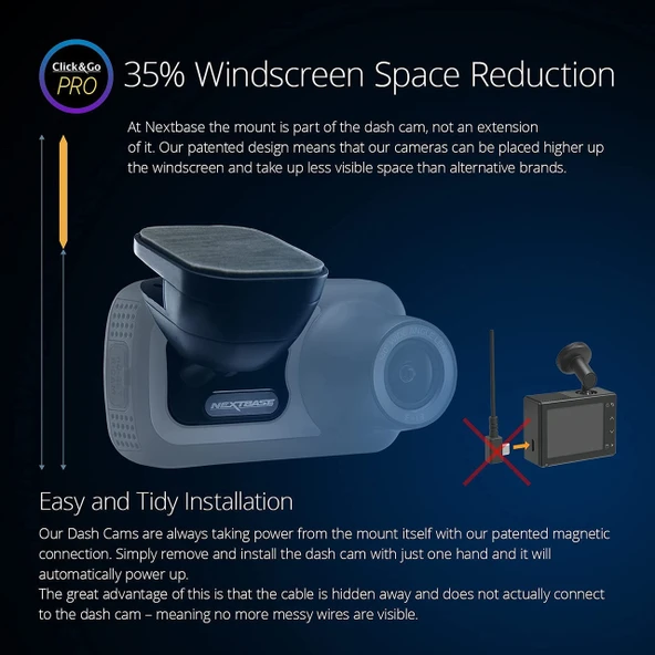NEXTBASE - DashCam 422GW + Kamera Ek Parçaları - Resim 5