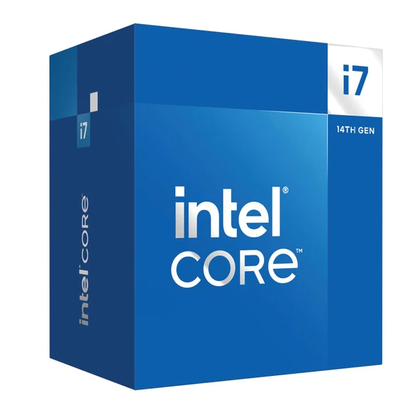 Intel® Core™ i7 masaüstü işlemci 14700 20 çekirdek (8 P çekirdeği ve 12 E çekirdeği) 5,4 GHz'e kadar ürün görseli 1