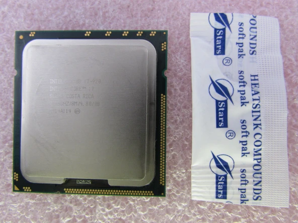 Intel Core i7-920 işlemci 2,66 GHz 8 MB Akıllı Önbellek - İşlemciler (Intel® Core™ i7, 2,66 GHz, Soket B (LGA 1366), 45 nm, I7-920, 64 bit) ürün görseli 1